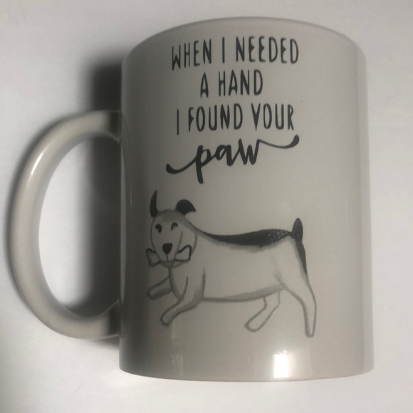 White & Black Dog Sentimental Saying Mug - Picture 2 of 9